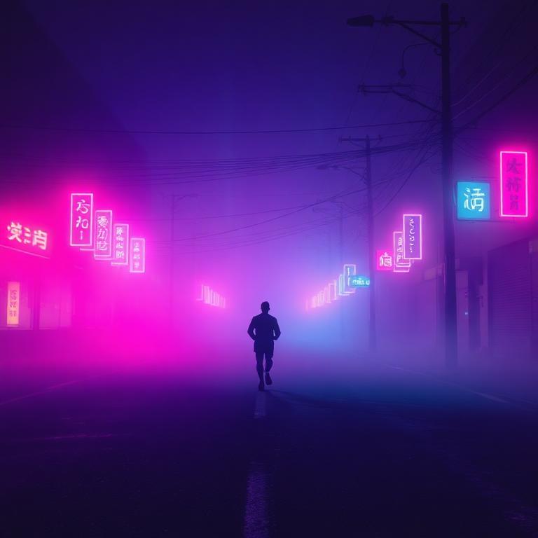 Chased through locked streets